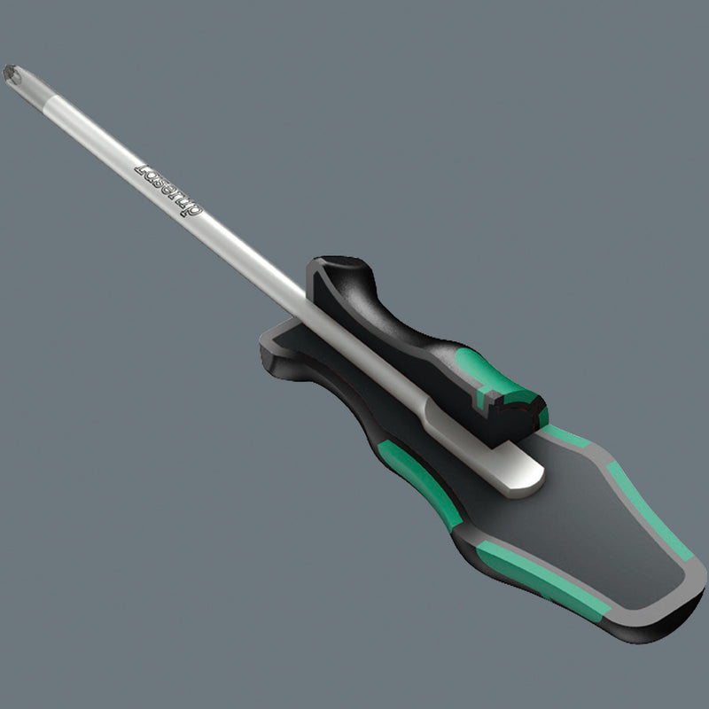  [AUSTRALIA] - Wera Kraftform Plus 368 Square Socket #1 Professional Screwdriver, 3-1/8" Shaft Length