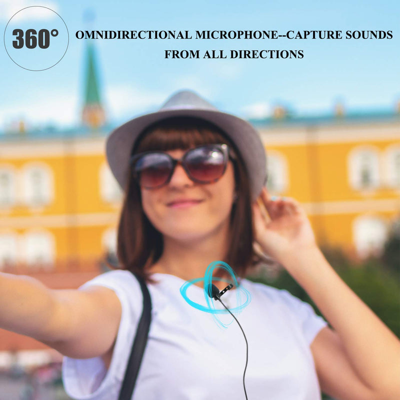  [AUSTRALIA] - BOYA USB Type-C Lavalier Microphone for Android, Dual Omnidirectional Condenser USB-C Clip on Lapel Microphone for YouTube, TikTok, Interview, Livestream, Video Recording (19.7ft) BY-M3D