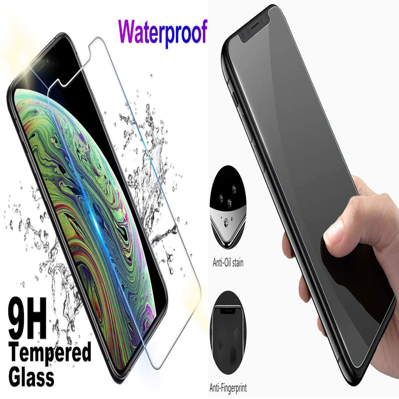 HHUAN Case + 2 Pack Screen Protector, for Ulefone Armor 10 5G (6.67 inches) Tempered Glass Film and Transparent Soft Silicone TPU Bumper Shell, Shock Absorption Protective Cover - Clear - LeoForward Australia