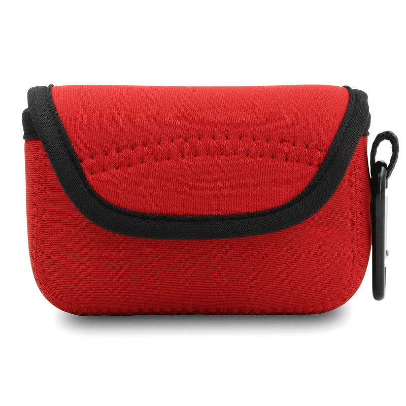  [AUSTRALIA] - MegaGear MG086 Sony Cyber-shot DSC-RX100 VII, Cyber-shot DSC-RX100 VI, DSC-RX100 V, DSC-RX100 IV, DSC-RX100 III, DSC-RX100 II Ultra Light Neoprene Camera Case - Red