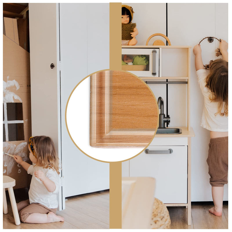  [AUSTRALIA] - TOYMIS 6.6 Feet Furniture Edge Protectors, Baby Proofing Edge, Clear Edge Guards, Self-Adhesive Edge Protector Strip Furniture Edge Protectors Edge Guards for Cabinets Tables Drawers