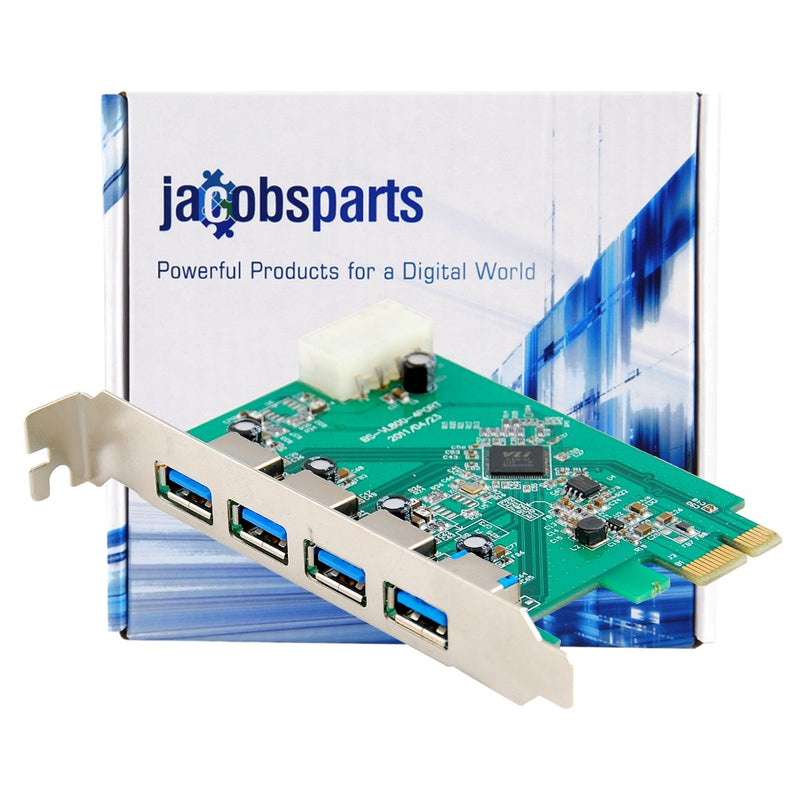  [AUSTRALIA] - JacobsParts Protronix 4-Port USB 3.0 PCI Express (PCIe) Host Controller Card