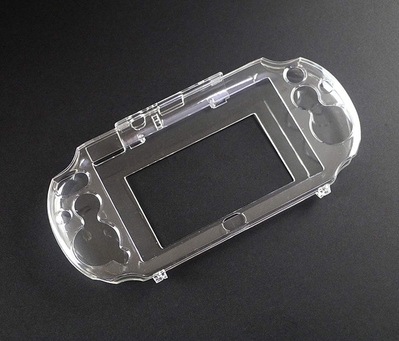  [AUSTRALIA] - Clear Hard Case Transparent Crystal Protective Cover Shell Skin for Sony psv2000 Psvita PS Vita PSV 2000 Crystal Body Protector