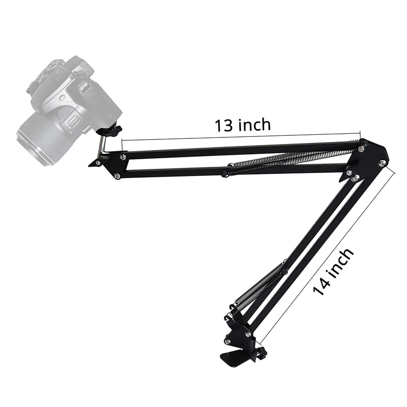 Da Vinci Eye Overhead Webcam and Phone Holder - Flexible Arm Mobile Stands -Camera Holder with Clamps for Live Streaming and Recording Videos - Adjustable Tablet Mounting Stand with Clips - LeoForward Australia