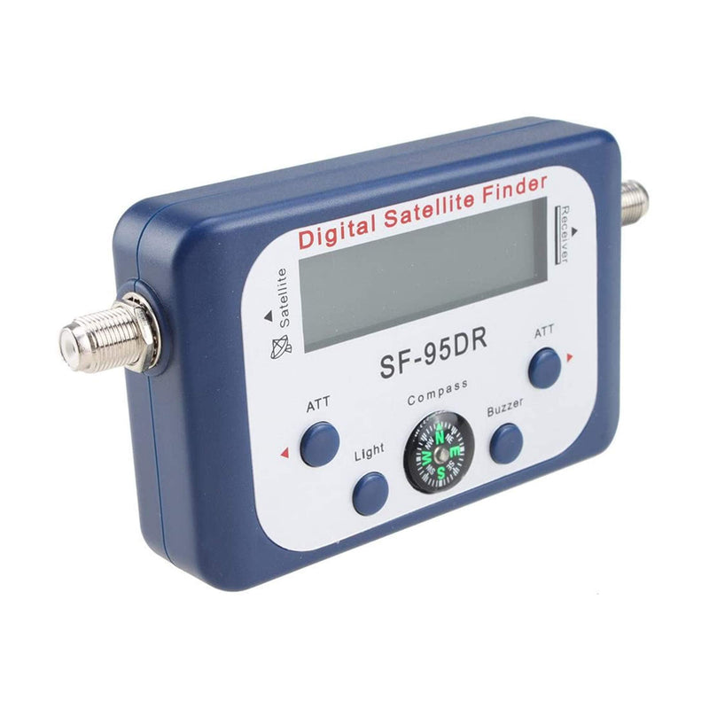  [AUSTRALIA] - AGPTEK Good for Campers Digital Satellite Signal Meter Finder Meter for Dish Network Directv FTA LCD Graphic Display Backlight Compass Buzzer Control LCD2