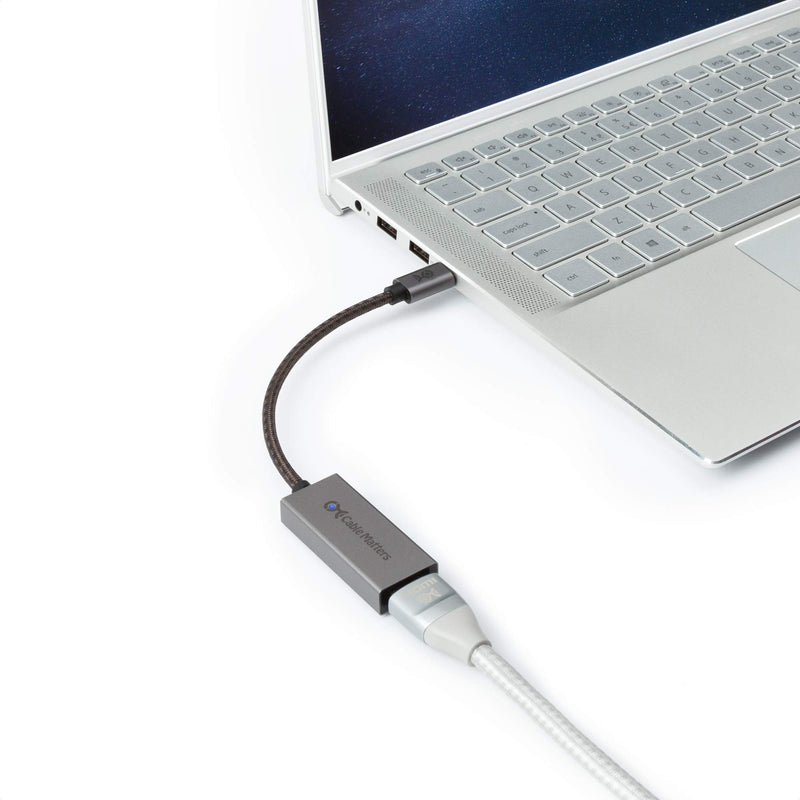  [AUSTRALIA] - Cable Matters 48Gbps USB C to HDMI Adapter Supporting 4K 120Hz and 8K HDR - Thunderbolt 3 and Thunderbolt 4 Port Compatible - Maximum Supported Resolution on Any Mac via This Adapter is 4K@60Hz