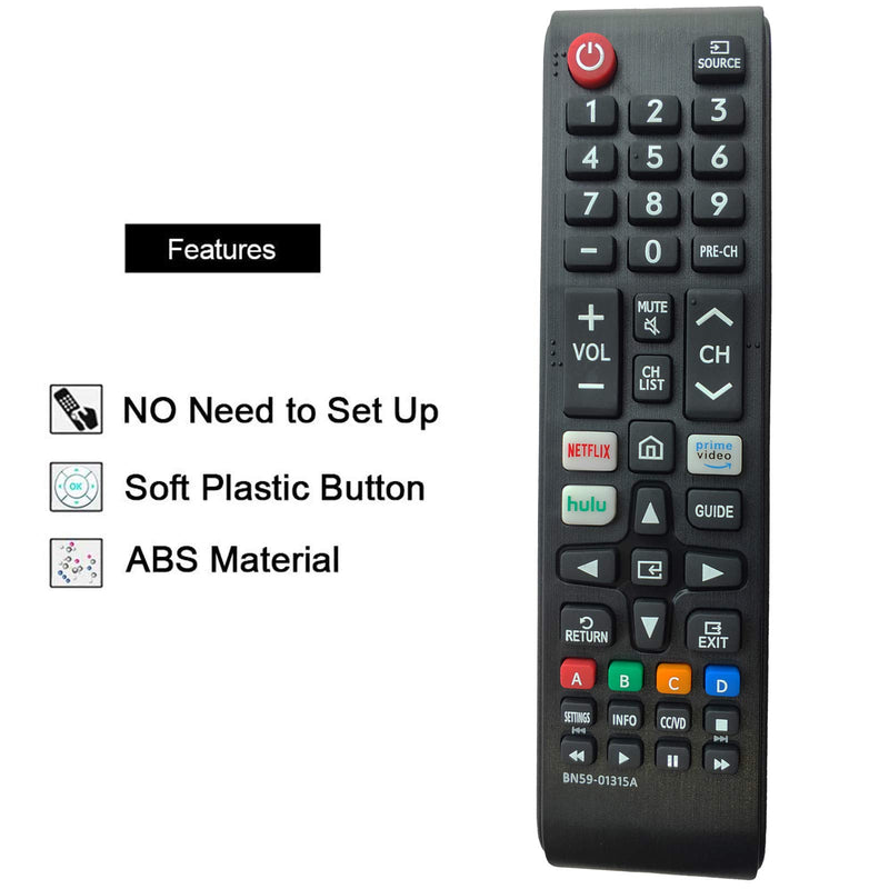  [AUSTRALIA] - Newest Universal Remote Control for All Samsung TV Remote Compatible All Samsung LCD LED HDTV 3D Smart TVs Models