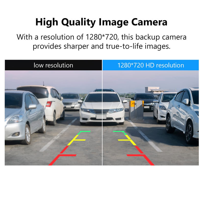  [AUSTRALIA] - 2022 Eonon 720P AHD Backup Camera Wide Angle 140° Waterproof &Dustproof Rearview for All Eonon Car Stereos: Q72/Q98/Q04/Q03/Q24/Q21/Q76/R03/R50/R51/R53/R80/GA2185/GA9480B/GA9480D/GA2189S-A0125