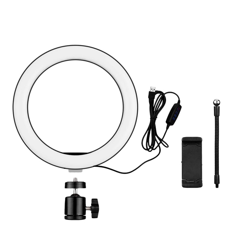  [AUSTRALIA] - MeeA 10 inch LED Ring Light for Selfies,Video Streaming and Photo Shoot