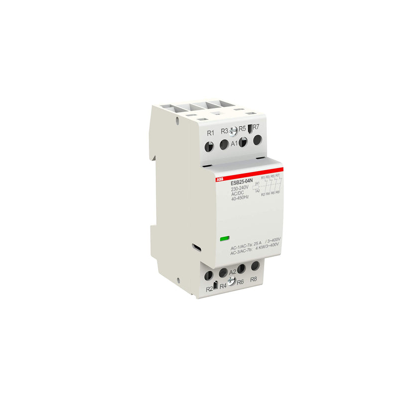  [AUSTRALIA] - ABB ESB25-04N-06 ESB power contactor / 230 → 240 V coil, 4-pole 4 NC / 25 A, safety