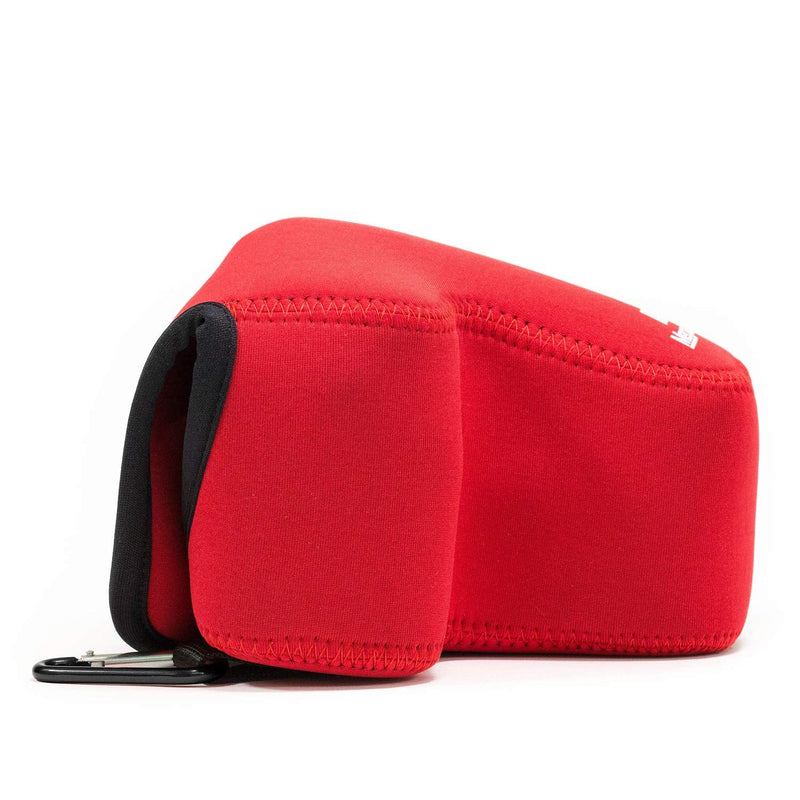  [AUSTRALIA] - MegaGear Ultra Light Neoprene Camera Case Compatible with Sony Alpha A7 III, A7R III, A9 (28-70mm) Red