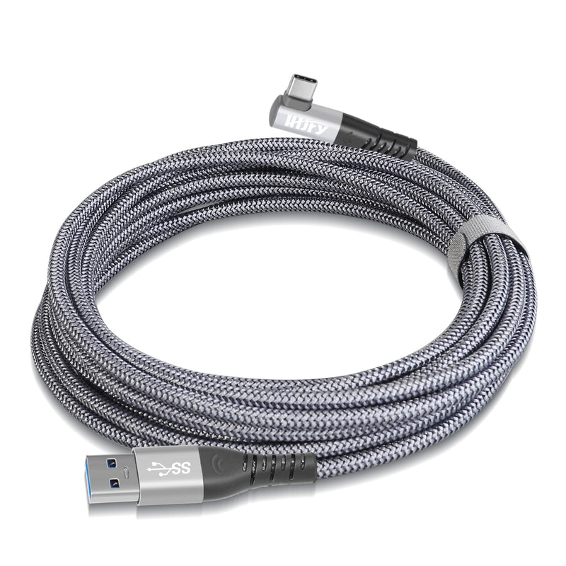  [AUSTRALIA] - LHJRY Link Cable 20Ft Compatible with Quest2/Quest Pro/Pico 4 Accessories, PC/Steam VR, USB 3.0 to USB C Cable, High Speed Data Transfer Cord for VR Headset and Gaming PC USB C to USB 3.1
