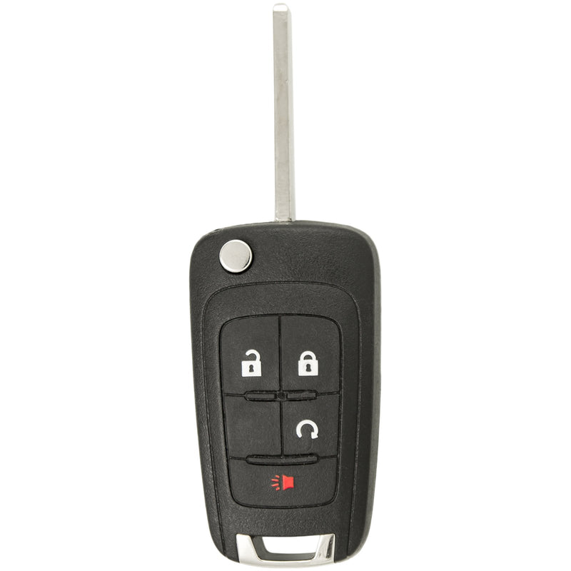  [AUSTRALIA] - Keyless2Go Replacement Keyless Remote 4 Button Flip Car Key Fob For OHT01060512