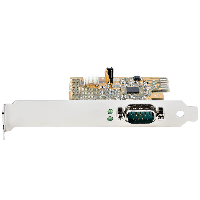  [AUSTRALIA] - StarTech.com PCI Express Serial Card, PCIe to RS232 (DB9) Serial Interface Card, PC Serial Card, 16C1050 UART, Standard and Low Profile Brackets, COM Retention, Windows/Linux (11050-PC-SERIAL-CARD)