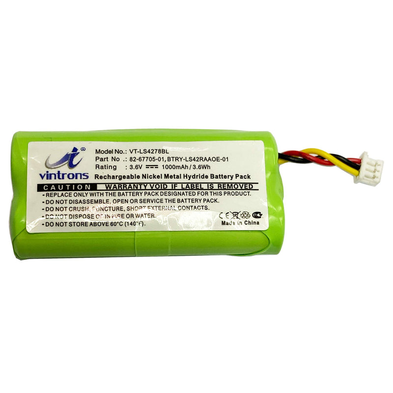  [AUSTRALIA] - LS4278 Battery Replacement for Symbol DS6878, LS4278, (3.6V, 1000mAh, 82-67705-01, BTRY-LS42RAAOE-01 Battery)