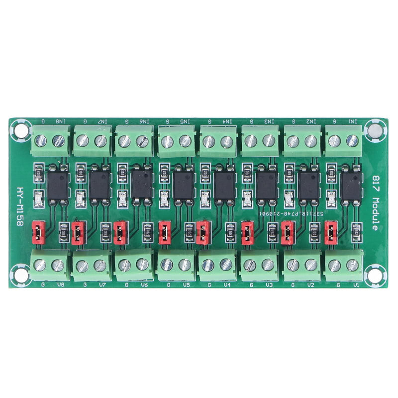  [AUSTRALIA] - 8 channel optocoupler isolation board, 8 channel driver, photoelectric isolated module 817 3.6 30 V, have reliability and miniaturization optocoupler isolation module