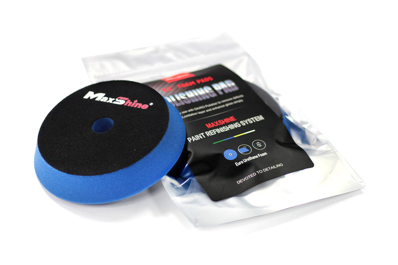  [AUSTRALIA] - Maxshine High Pro Foam Pad- Perfectly Used with DA/RO Polisher (5.2 inches/130-155X30mm, Blue Foam Cutting Pad) 5.2 inches/130-155X30mm