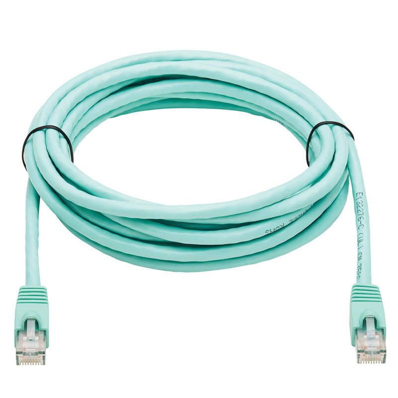  [AUSTRALIA] - Tripp Lite Augmented Cat6 (Cat6a) Snagless 10G Certified Patch Cable (RJ45 M/M) - Aqua, 14-ft.(N261-014-AQ)