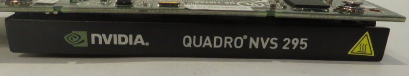  [AUSTRALIA] - PNY Quadro NVS 295 256MB DDR3 2DisplayPort PCI-Express x16 Low Profile Video Card
