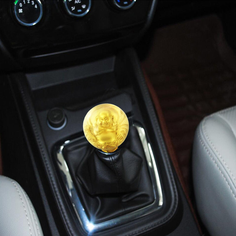  [AUSTRALIA] - Arenbel Shift Knob Gold Gear Shifting Stick Shifter fit Most Manual Automatic Vehicle