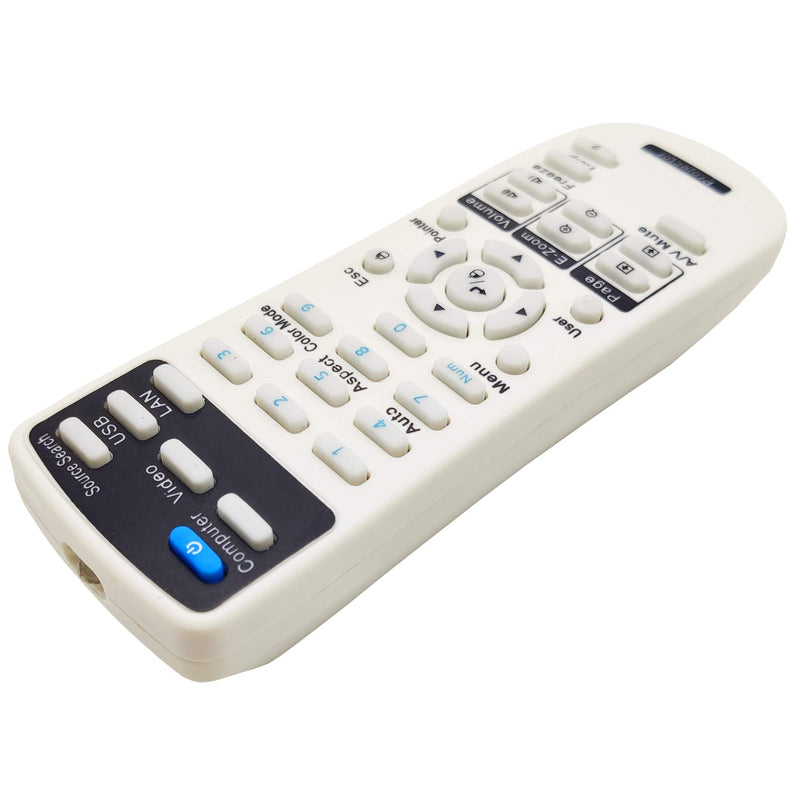 INTECHING 1547200 Projector Remote Control for Epson EX3210, EX5210, EX6210, EX7210, PowerLite 420/ 425W/ 430/ S11/ X12/ X15/ Home Cinema 500/ 710HD/ 750HD; VS210, VS220, VS310, VS315W, VS350W, VS410 - LeoForward Australia