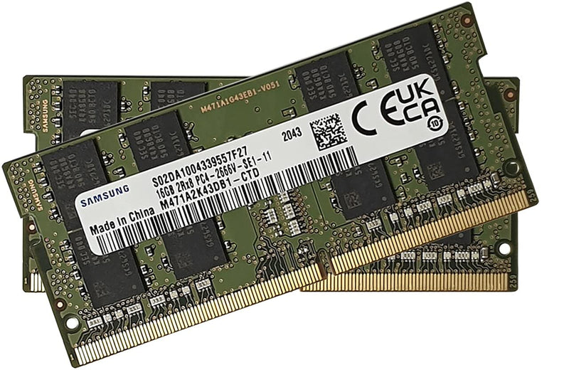  [AUSTRALIA] - Samsung M471A2K43DB1-CTD 16GB DDR4 2666MHz SODIMM RAM PC4-21300 260Pin Memory Module for Laptops, Desktop Minis & All in Ones