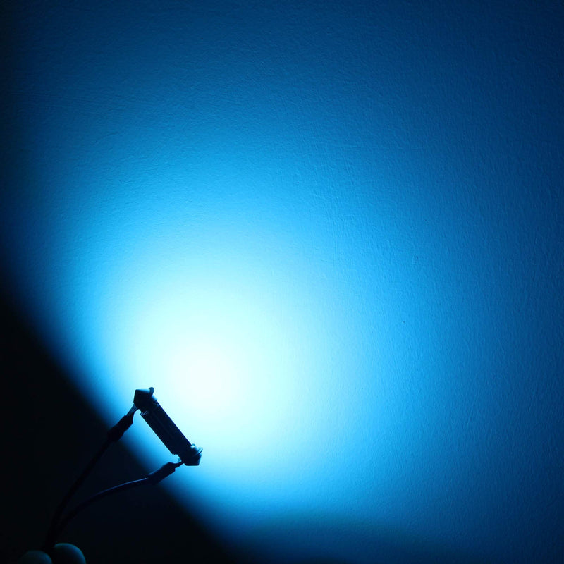 Alla Lighting Super Bright DE3022 DE3175 LED Bulbs Ice Blue 31mm CAN-BUS Festoon Cars, Trucks LED Interior Dome Map Trunk Step Courtesy Lights DE3021 3175 6428 - LeoForward Australia