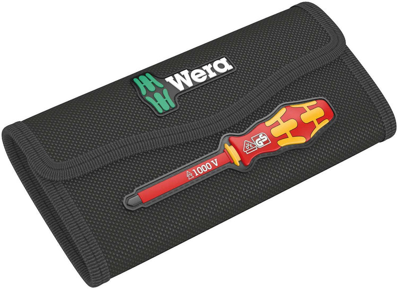  [AUSTRALIA] - Wera KK VDE 60i/7 Insulated Interchangeable Blade Pouch Set (SLOT/PH), 7 Piece 1