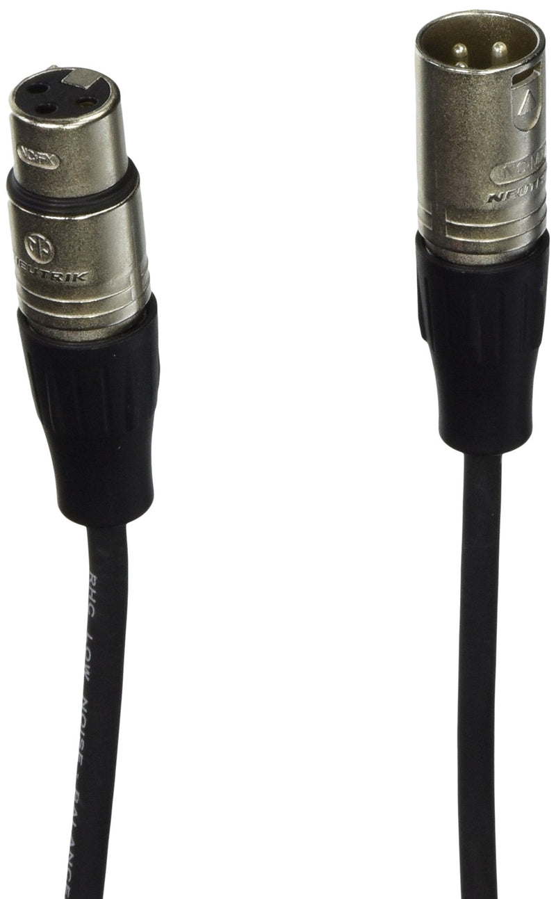  [AUSTRALIA] - Rapco Horizon N1M1-3 Stage Series M1 Microphone Cable Neutrik Connectors 3-Feet