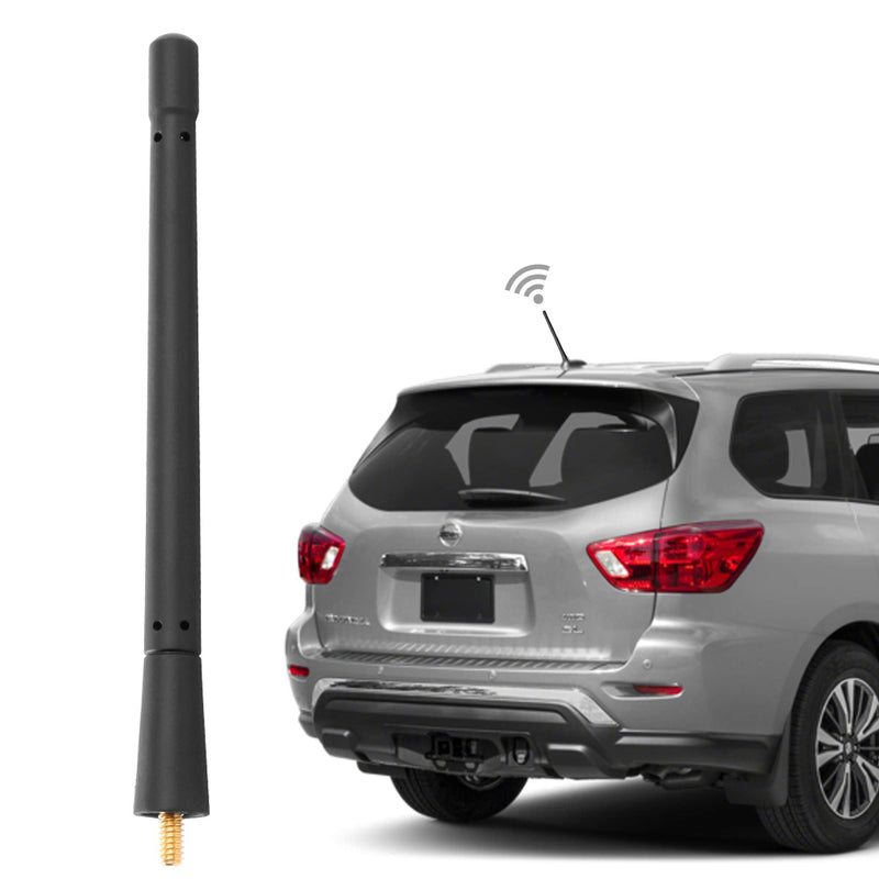  [AUSTRALIA] - 7 Inch Antenna for Nissan Rogue Pathfinder 350z Cube Leaf Versa Note Versa Sedan Navara NP300 Murano Titan Frontier, Short Nissan Antenna OEM 28215-8H700/28215JG40B/282151FC0A/282158H700/CRCH-0035-TI. N issan 7 Inch