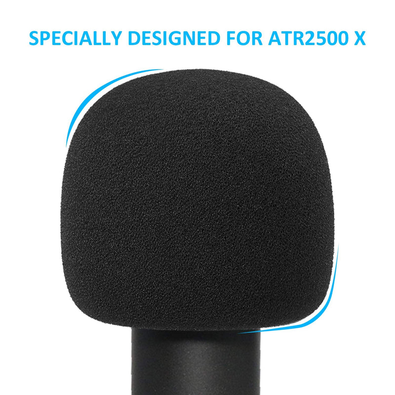  [AUSTRALIA] - SM57 Pop Filter Foam Cover - Mic Windscreen Wind Cover Customized Compatible with Shure SM-57 Microphone to Blocks Out Plosives by YOUSHARES (2 PCS)