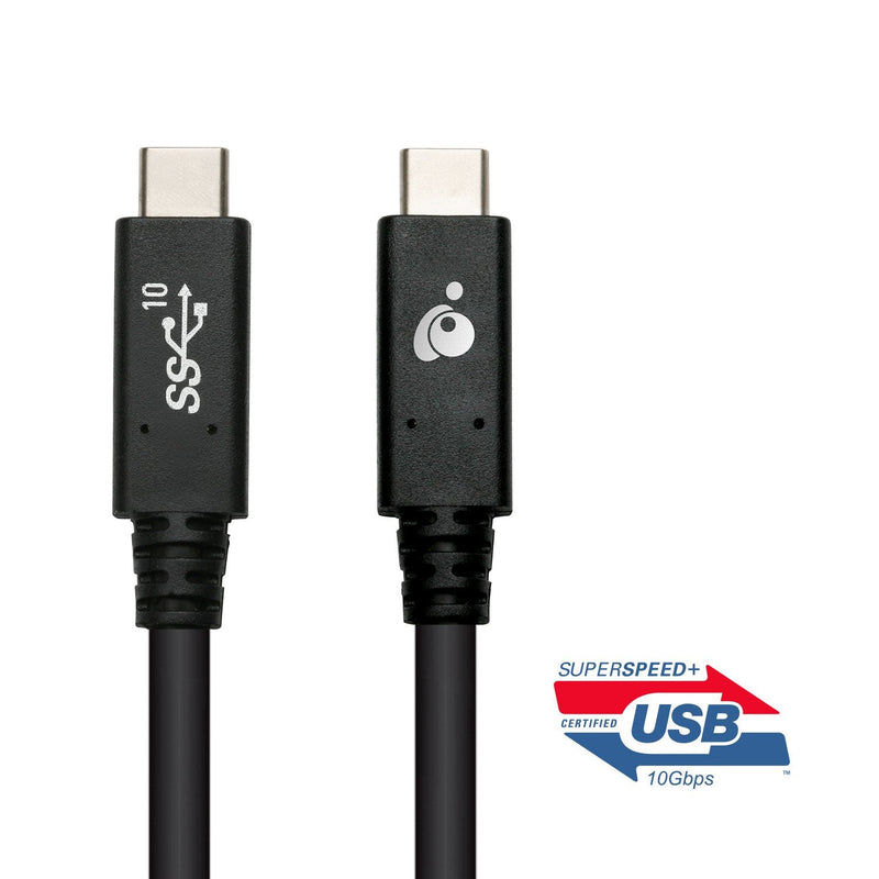  [AUSTRALIA] - IOGEAR USB-C to USB-C 3.1 Gen 2 6Ft Cable - Power Delivery 100W - Data Rate Up to 10Gbps - MacBook - iPad Pro 2020 - Chromebook - Pixel - Switch - Type-C Devices/Laptops - G2LU3CCM01E 3.3 Feet 10 Gbps