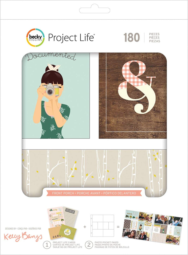 Project Life 380864 Value Kits-Front Porch (180 Pieces) - LeoForward Australia