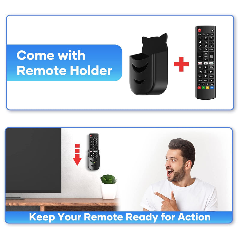  [AUSTRALIA] - Universal Remote for LG TV Remote Control (All Models) Compatible with All LG Smart TV LCD LED 3D HDTV AKB75375604 AKB75095307 AKB75675304 AKB74915305, Remote Control for LG TV Remote Wr Holder