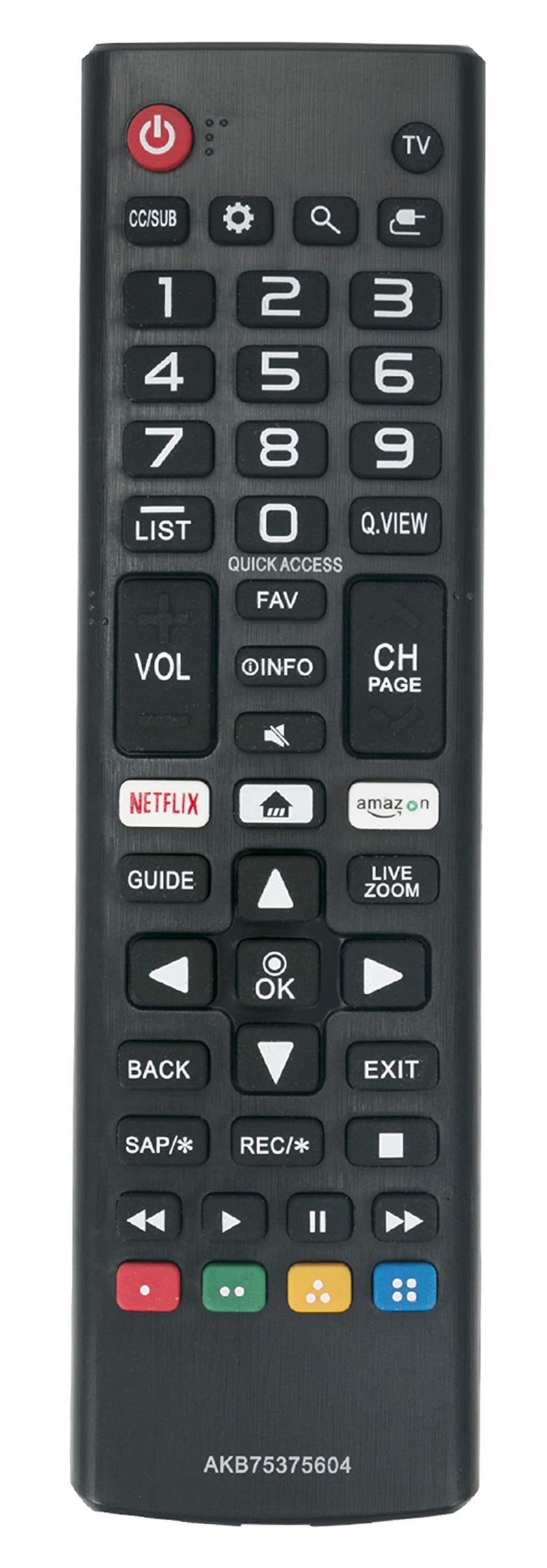 VINABTY Replaced Remote fit for LG Smart 4K UDH TV OLED55c8AUA OLED55c8PUA OLED55E8PUA 65SK9500PUA 55SK9500PUA 65SK9550PUA 65SK9000PUA 55SK9000PUA 65SK8550PUA 55SK8550PUA 75SK8070PUA AKB75375604 - LeoForward Australia