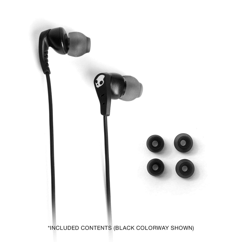  [AUSTRALIA] - Skullcandy Set in-Ear Earbud with Lightning Connector - True Black Black/White