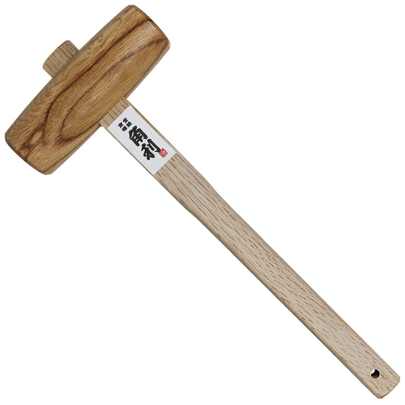  [AUSTRALIA] - KAKURI Wooden Mallet for Woodworking 42mm Oak, Japanese Wood Mallet Hammer for Chiseling, Adjusting Japanese Plane, Assembling furniture, Made in JAPAN Oak 42 mm