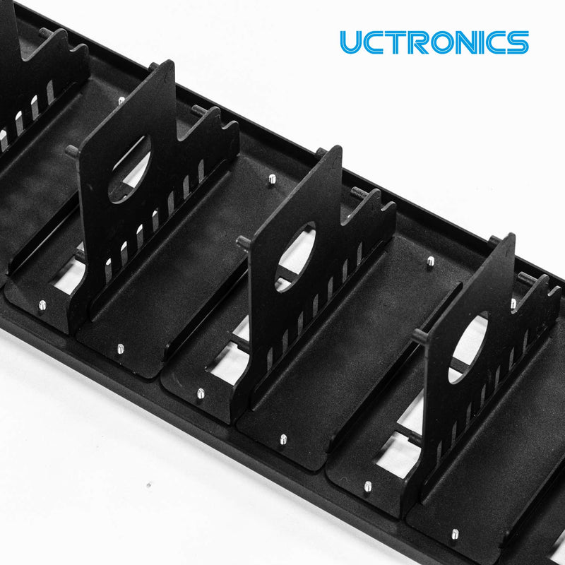  [AUSTRALIA] - UCTRONICS Blank Covers for 3U Raspberry Pi Rack Mount, 4-Pack