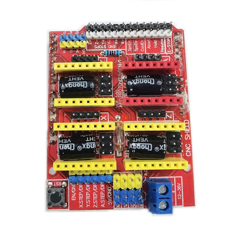  [AUSTRALIA] - Kiro&Seeu A4988 V3 Engraver Shield 3D Printer CNC Drive Expansion Module Board A4988 Driver Board Compatible with Ar-duino