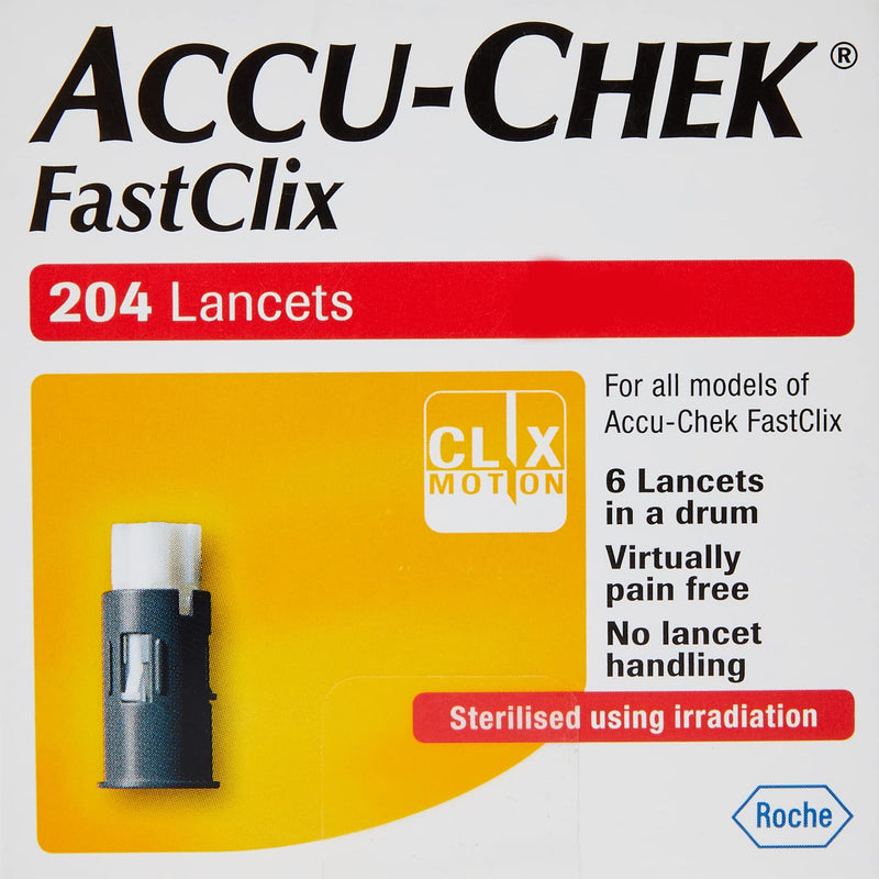  [AUSTRALIA] - Accu Chek FastClix 200 4 test strips