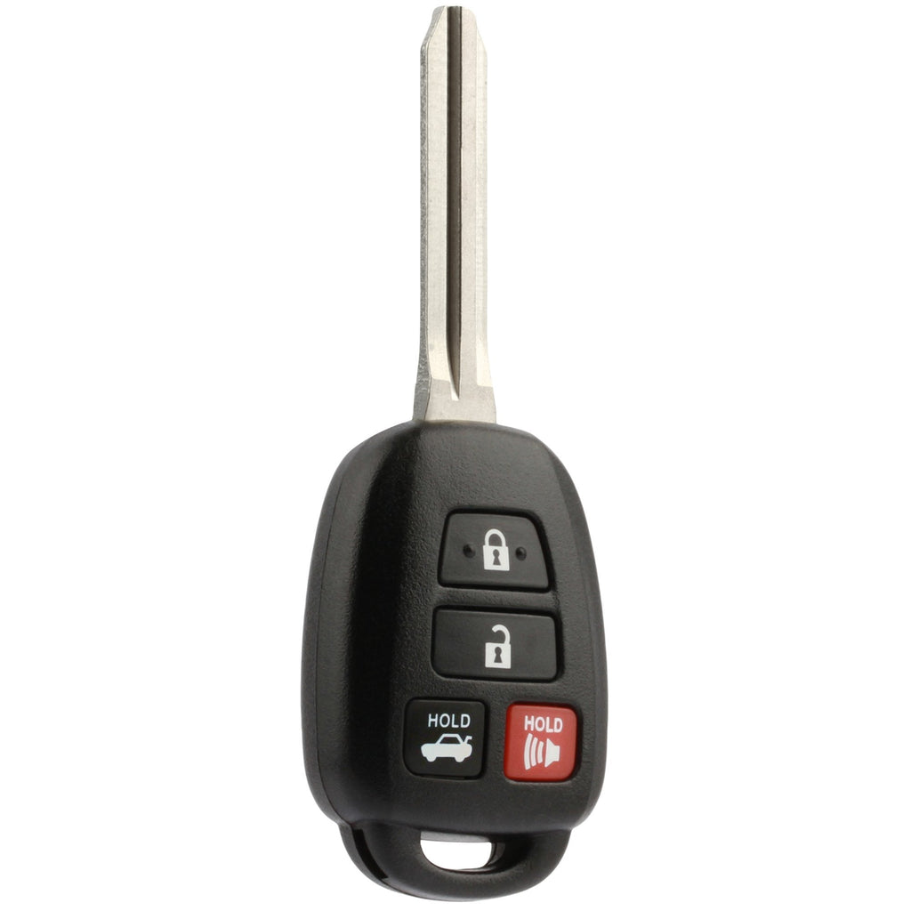  [AUSTRALIA] - Car Key Fob Keyless Entry Remote fits 2014-2016 Toyota Camry / 2013-2015 Rav4 / 2014-2016 Corolla (HYQ12BDM, HYQ12BEL H Chip) t-bdm-h-4btn