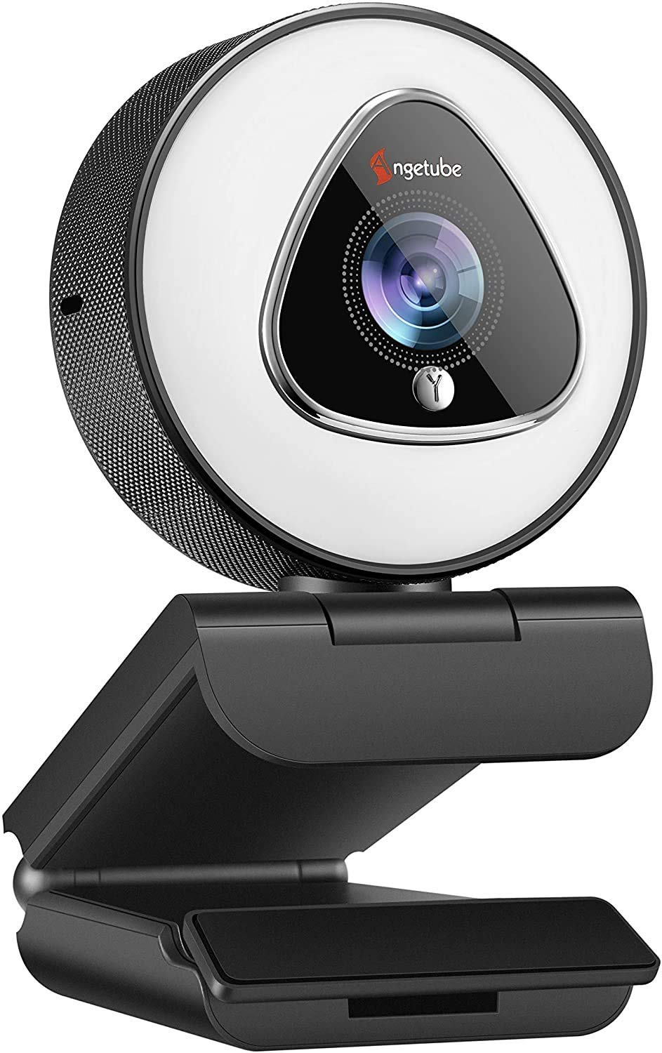  [AUSTRALIA] - Streaming Webcam with Light - 1080P Autofocus HD USB Gaming Web Camera with Microphone for Computer Laptop Angetube Digital Zoom PC Camera for Desktop|Mac|Windows|Xbox|Twitch|Skype|Google Meet|Zoom