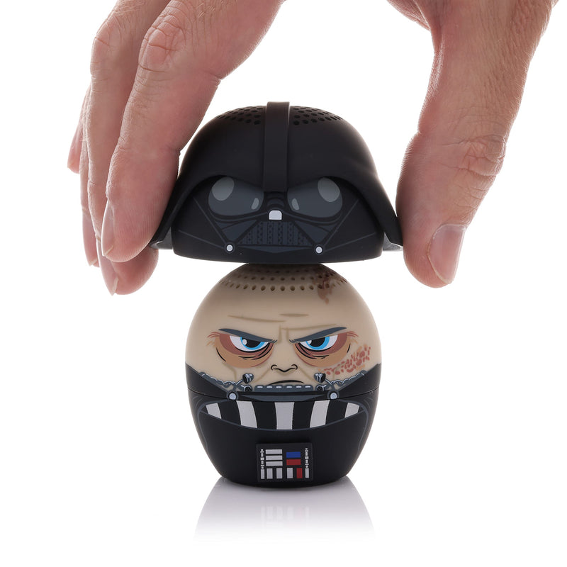  [AUSTRALIA] - Bitty Boomers Star Wars Darth Vader with Removable Helmet Bluetooth Speaker, Multicolor