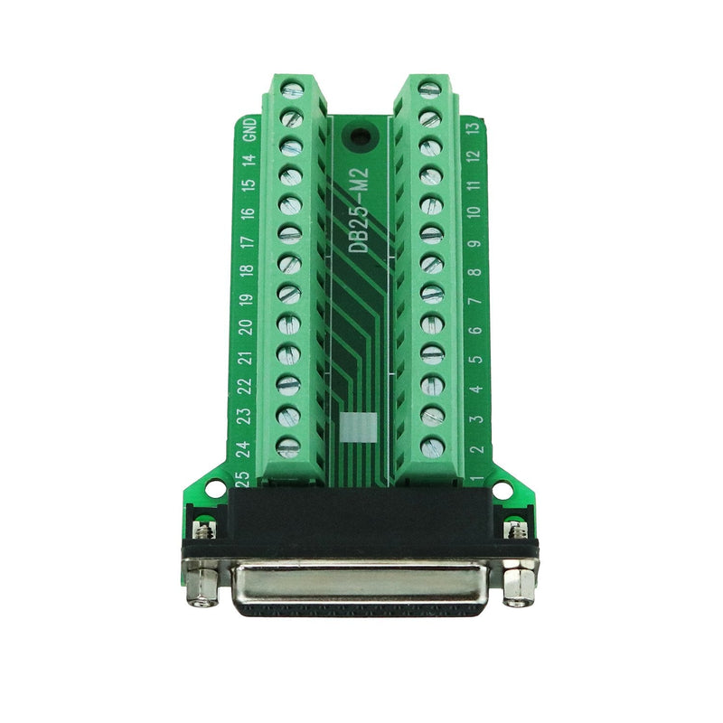  [AUSTRALIA] - Avanexpress Connector Db25 D-sub Female Plug 25-pin Port Terminal Breakout PCB Board