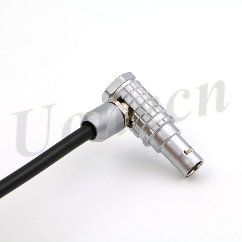  [AUSTRALIA] - Uonecn Teradek Bond Power Cable for ARRI RED Camera Anton Bauer Right Angle 2 Pin Male to D-Tap Spring Cable 12'' Spring cable right angle 2 pin male to Dtap