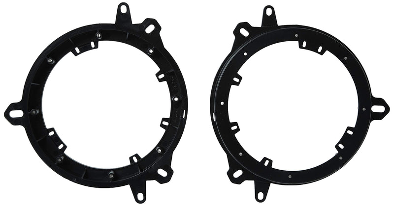 Metra 82-8148 6" to 6-3/4" Speaker Adapter for Select Toyota/Lexus/Scion 1998-Up Vehicles, Black - LeoForward Australia