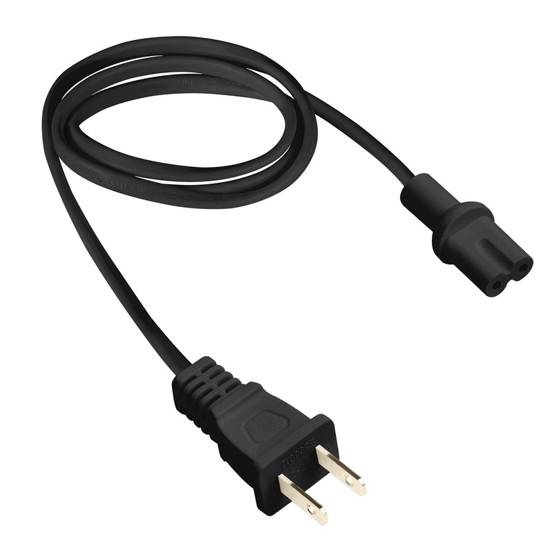  [AUSTRALIA] - Vebner 3-Foot Power Cord Compatible with Sonos Five, Sonos Play 5, Sonos Beam, Sonos Arc, Sonos Amp, Sonos Playbase, Sonos Sub Gen 3 and Sonos Sub Mini - Black Standard