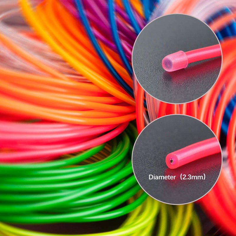 Lysignal 9ft Neon Glowing Strobing Electroluminescent Light Super Bright Battery Operated EL Wire Cable for Cosplay Dress Festival Halloween Christmas Party Carnival Decoration (Pink) Pink - LeoForward Australia