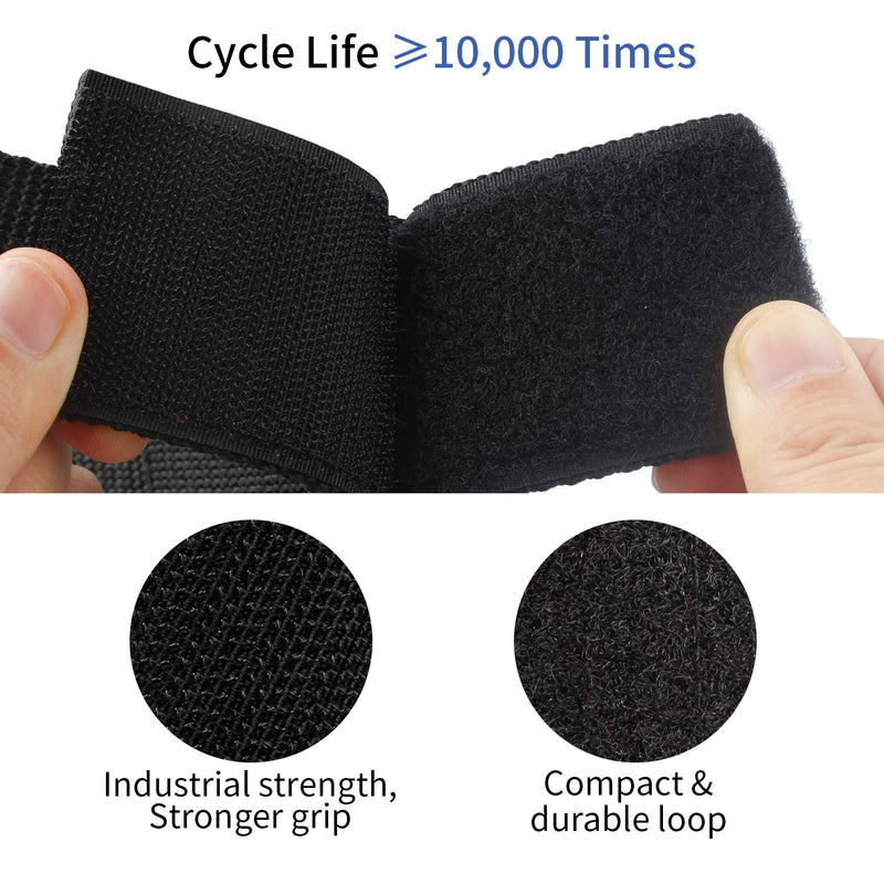  [AUSTRALIA] - LuBanSir Protable Extension Cord Organizer, 22" (2 Pack) Hook and Loop Storage Straps fit Extension Cord, Ropes, Hoses, Cable Storage and Organization 22" (2 Pack)