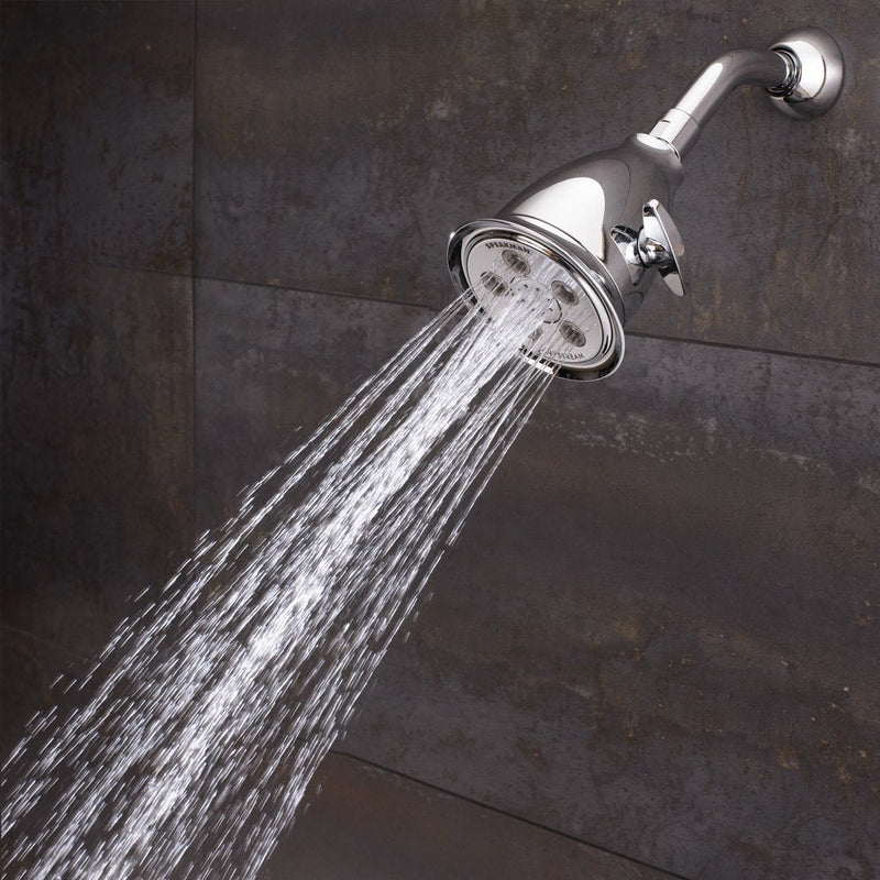  [AUSTRALIA] - Speakman, Polished Chrome S-2005-HB Hotel Anystream High Pressure Shower Head-2.5 GPM Adjustable Replacement Bathroom Showerhead 2.5 GPM